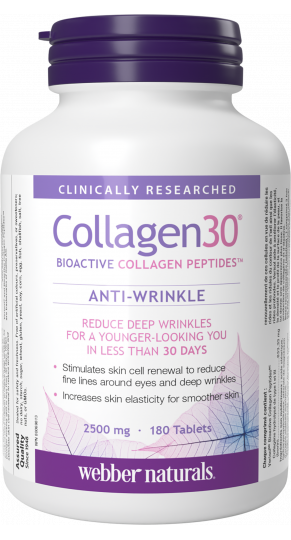 Viên uống giảm nếp nhăn tăng đàn hồi da Collagen30 Anti Wrinkle 2500mg