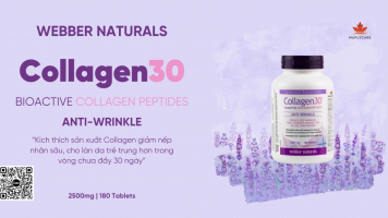 Bí Quyết Trẻ Hóa Làn Da Với Collagen30 Bioactive Collagen Peptides Anti-Wrinkle Từ Webber Naturals